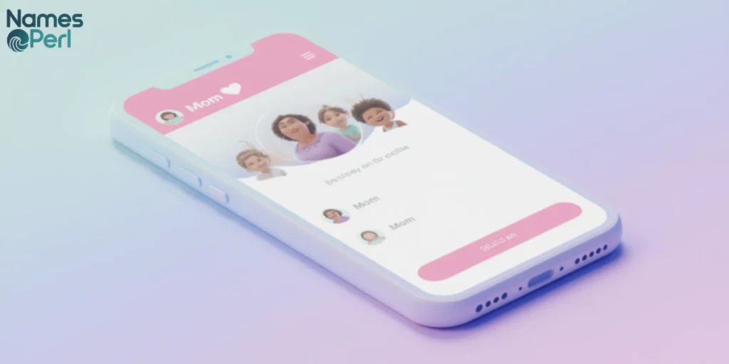 Contact Names for Mom