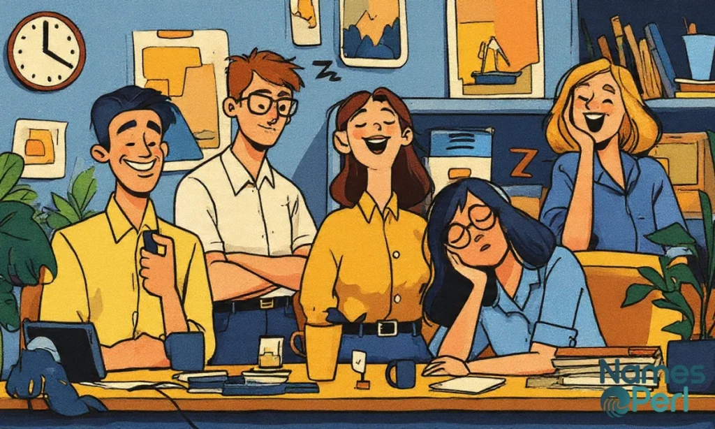 Hilarious Nicknames for Lazy People on Job