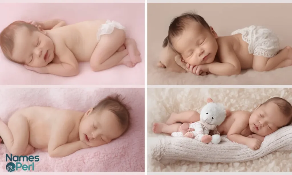 baby sleeping position names