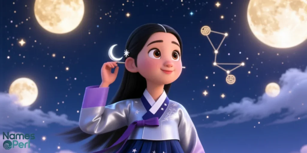 Korean Girl Names That Mean Moon