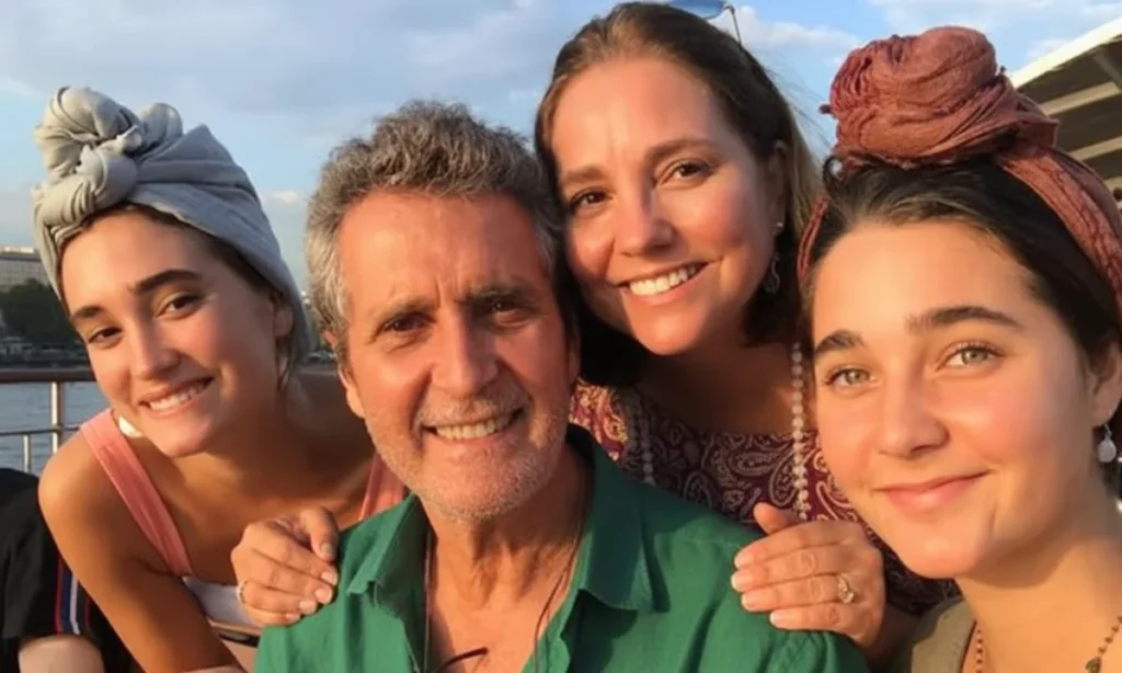 Luis Francisco Ricote Family, wife, and daughters