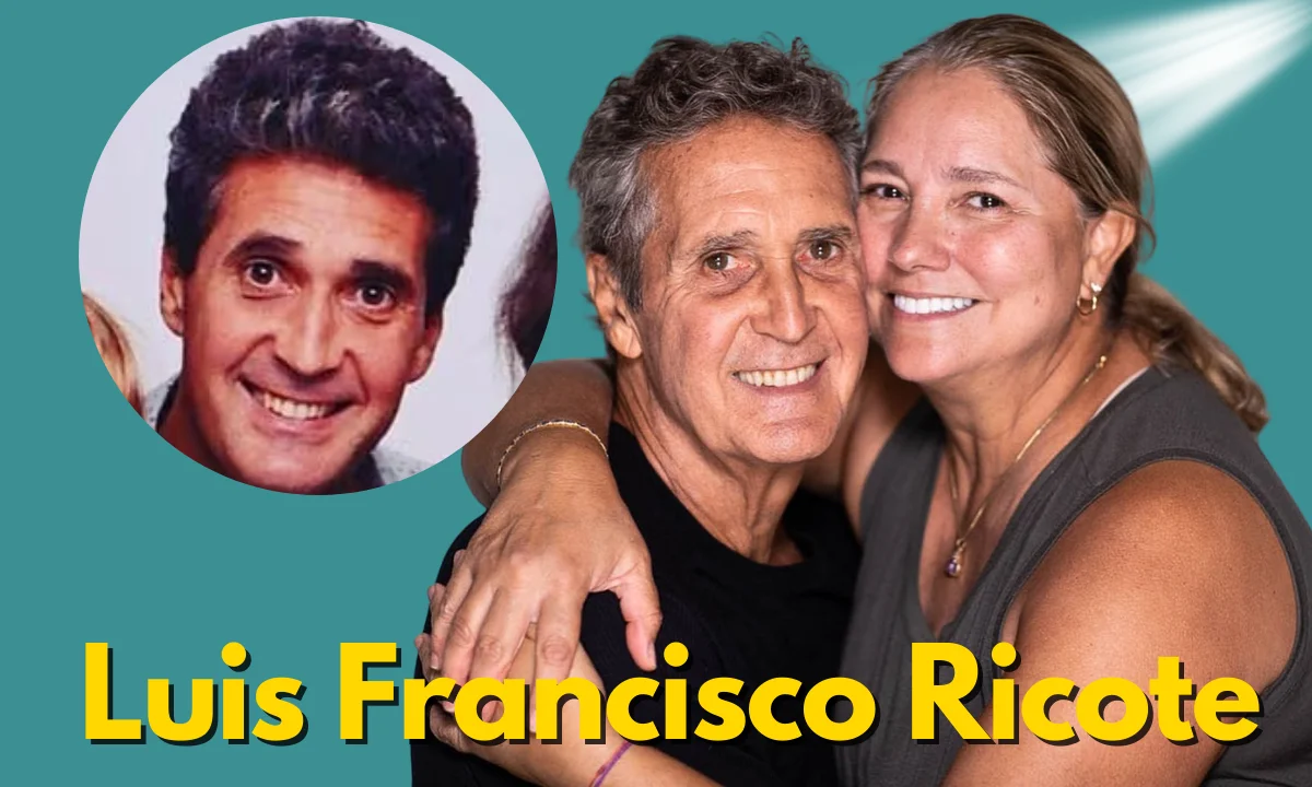 Luis Francisco Ricote with his wife Gabriela Rivero