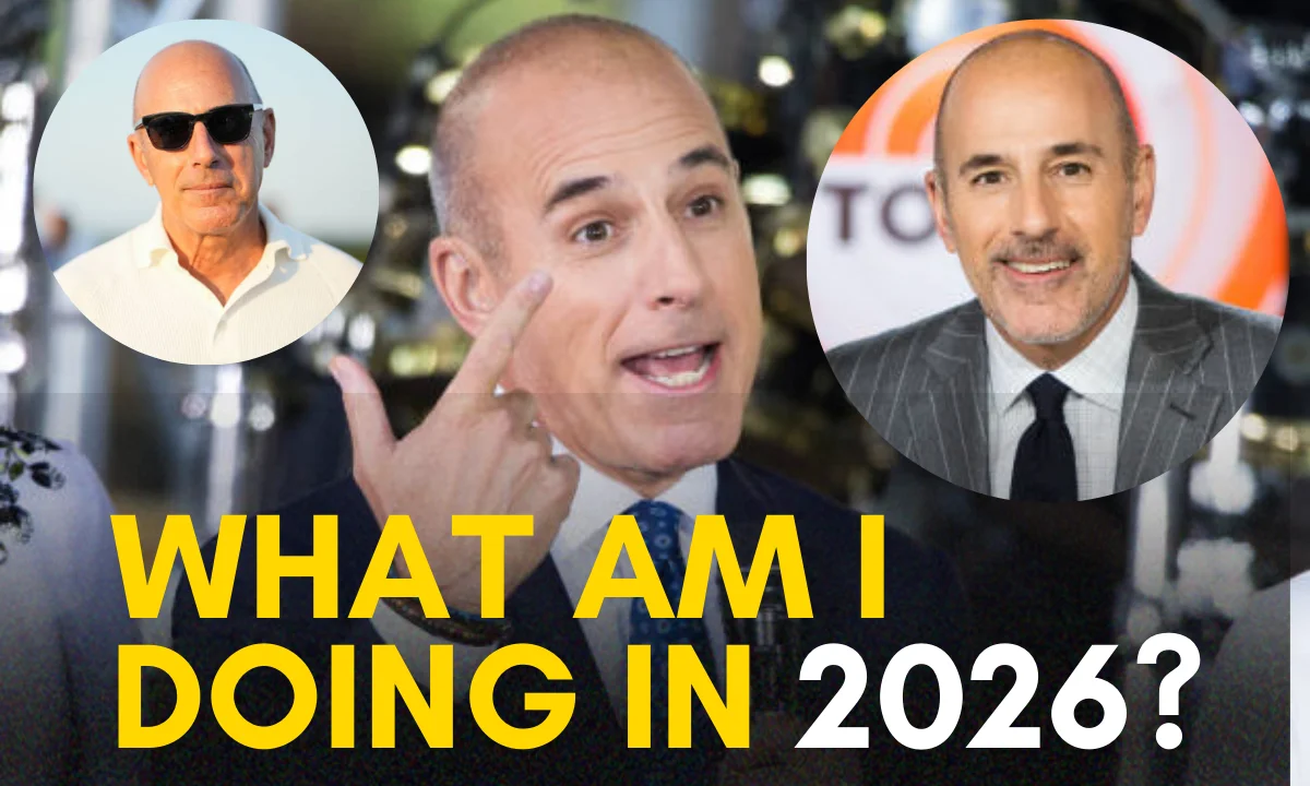 what does matt lauer do for a living now
